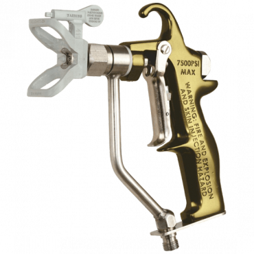 Binks Airless 75 Manual Spray Gun with Stainless Steel Fluid Inlet Tube