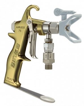 Binks Airless 75 Manual Spray Gun with Direct Connect Fluid Inlet